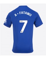 Leicester City Issahaku Fatawu #7 Domácí Dres 2025-26 Krátký Rukáv